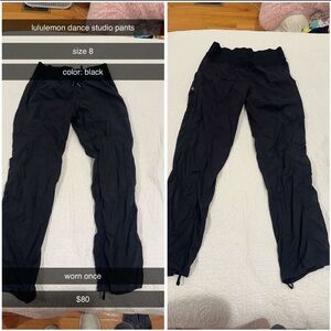 Lululemon dance studio pants
